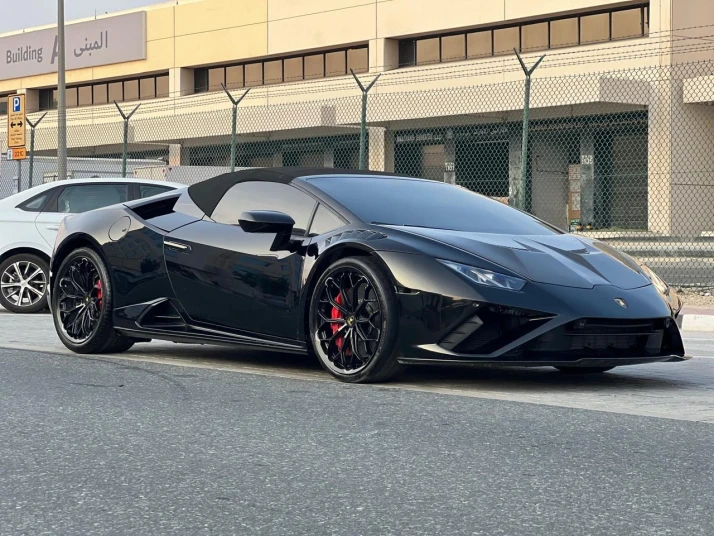 Lamborghini Huracan Evo Spyder 2021 rent in dubai - undefined